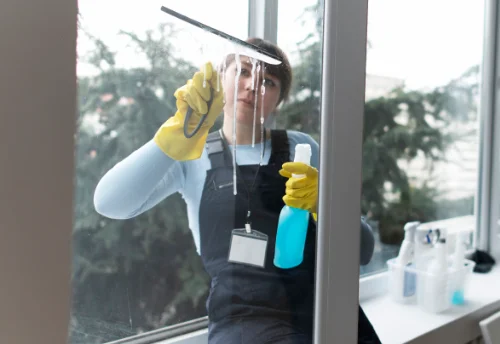 Nettoyage de vitres intérieures et extérieures à Saint-Yorre